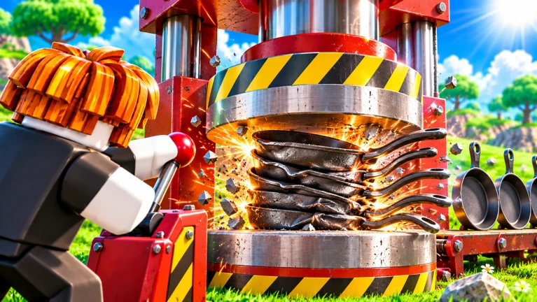 Hydraulic Press VS Everything thumbnail