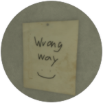 Wrong way :)