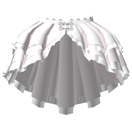 cute layered lace long skirt 3.0 baby pink