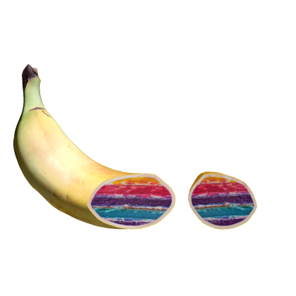the bananas were cake this whole time