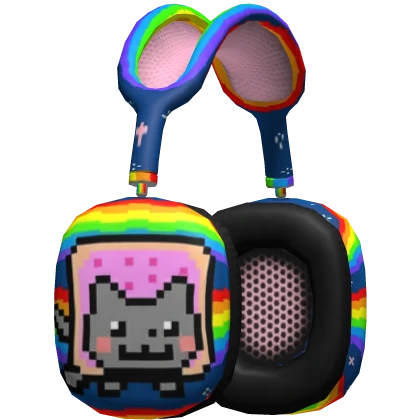 Cutesy Nyan Cat Headphones | Roblox Item - Rolimon's