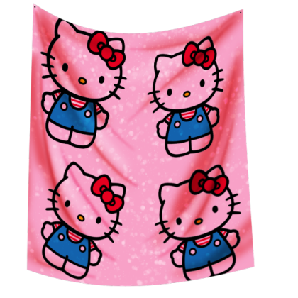bloxburg hello kitty hanging tapestry cute n pink Roblox decal