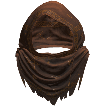 Sorcerer Distressed Rune Hood