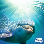 Diving with dolphins