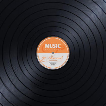 Orange music disk Roblox decal