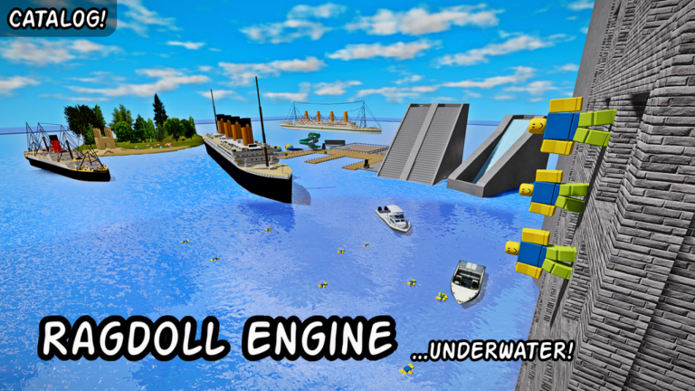 Ragdoll Engine but it's underwater screenshot 4