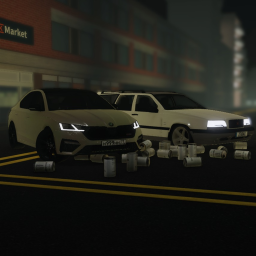 Skoda vs Volvo Drifting