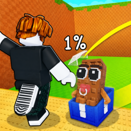 Kick a Lucky Block For Baby Brainrots