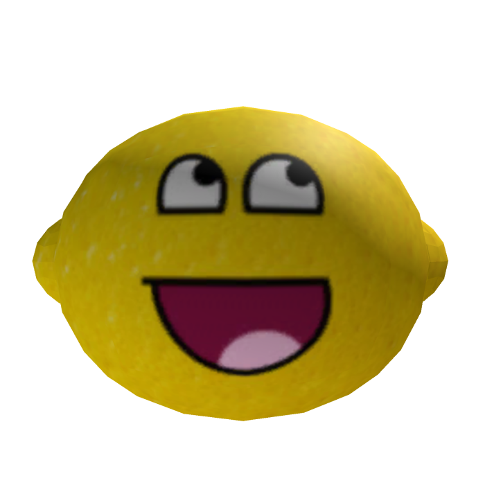 Classic lemon with an epic face [code CLWE]