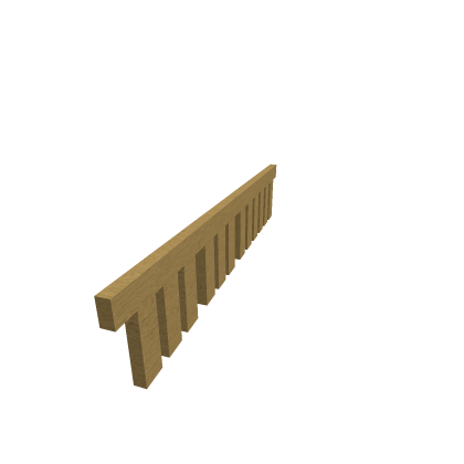 Wooden fence