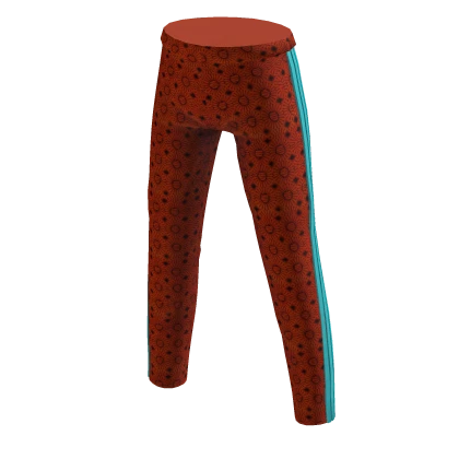 Red adidas pants roblox hotsell