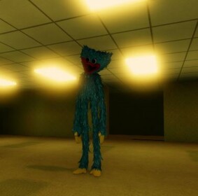 The Backrooms But With Huggy Wuggy