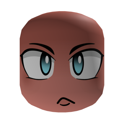 Red Farmer Lady Angry Face Roblox item