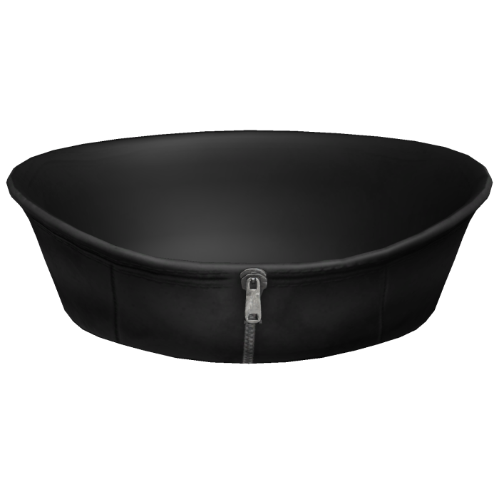 1.0 turtleneck black leather basic neck collar