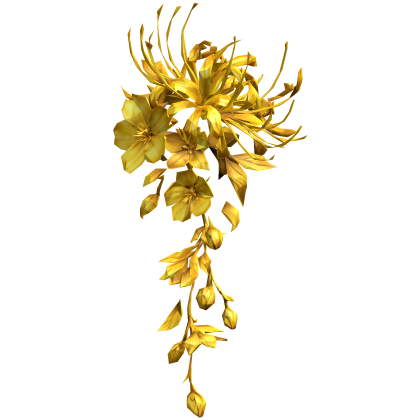 配置 yellow spider lily vines flower arrangement