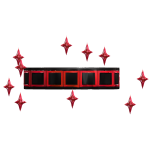 Floating Red Star crown