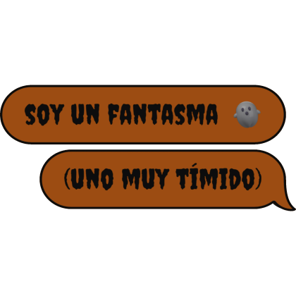 🎃 Halloween text bubble