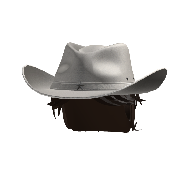 Messy Hair + Cowboy Hat