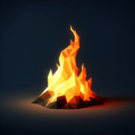 Flaming Explosion