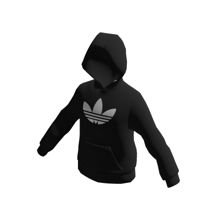 adidas Black Hoodie Sweater Roblox
