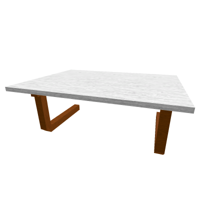 white table