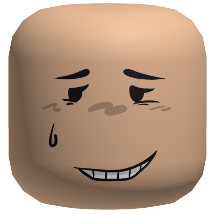 nervous classic face Roblox item