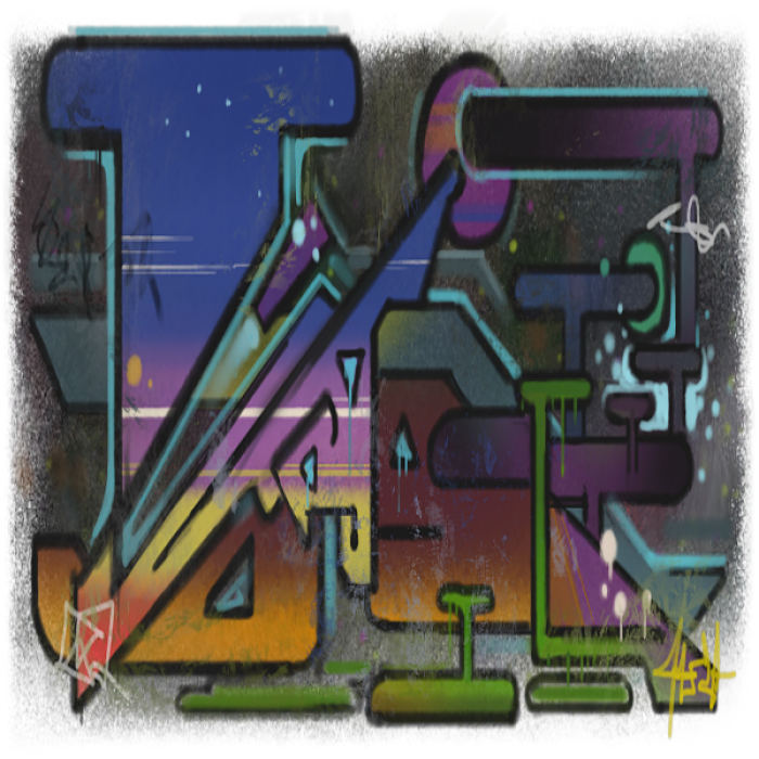 The Division - Gradient Graffiti  Roblox decal