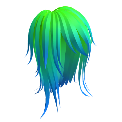 Long Layered Scene Hair - Aero Gradient