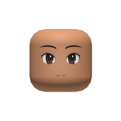 [HD] Anime Boy Chill Face (Tan) Roblox item