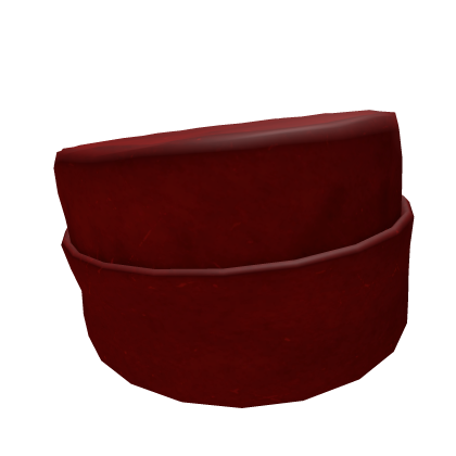 Medieval Red European Wool Hat Roblox item
