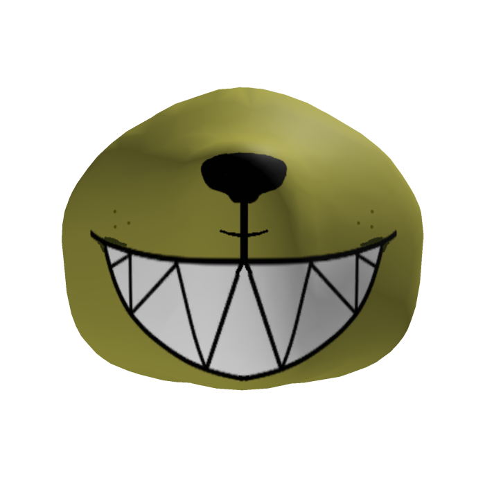 Evil Plush Rabbit Snout / Smile