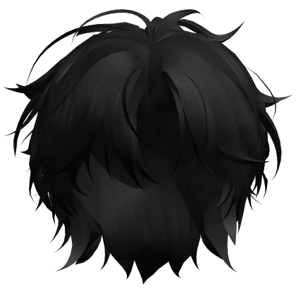Black Korean Idol Messy Hair