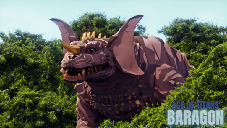 Baragon + Swimming!