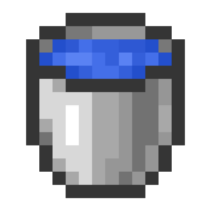 minecraft water bucket 2 Roblox decal