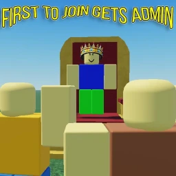 First To Join Gets Admin Game icon
