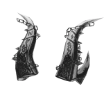 CHROME IRON HORNS