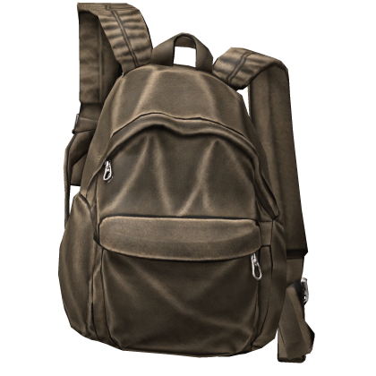 Washed Brown Single Strap Backpack (1.0)