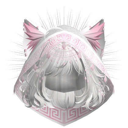 Egyptian Bob w/ Divine Pink White Hood