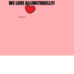 Alli with bell fans