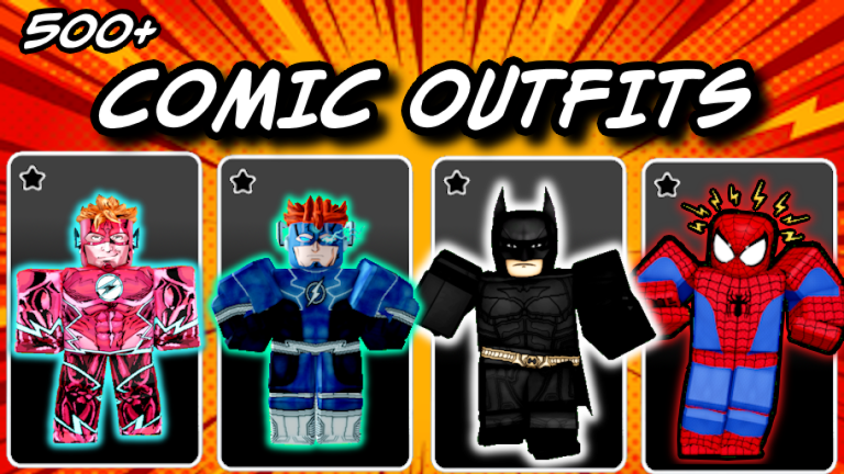 [⚡WALLY] Comic Super Hero Outfits screenshot 1