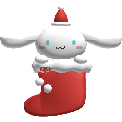 Christmas Cinnamoroll Kitty Sock