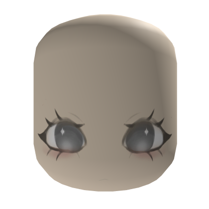 ♡ Shy Chibi Eyelashes Face Mask Roblox item
