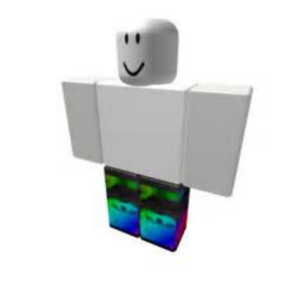 Rainbow addias pants by ccqm Roblox decal