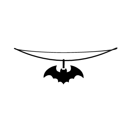 ♡ 1.0 bat in black 