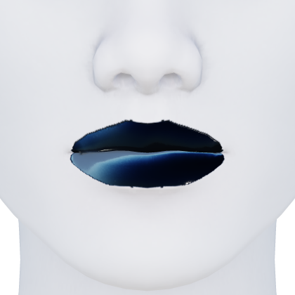 Glossy Black Lip Gloss Makeup