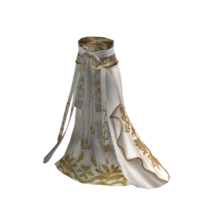 Celestial Hanfu Skirt-White