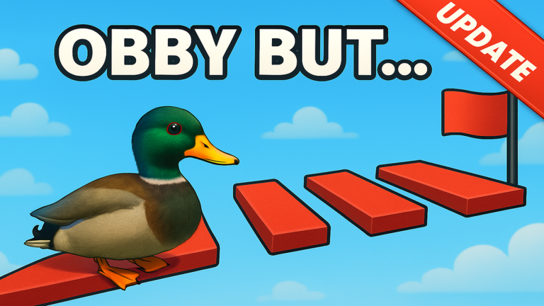 Obby But You're a Duck  screenshot 1