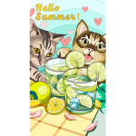 The Lemonade cats