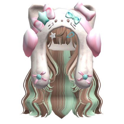 Chocomint Cute Cozy Kitty Hood Hair