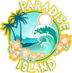 Paradise island clothing store